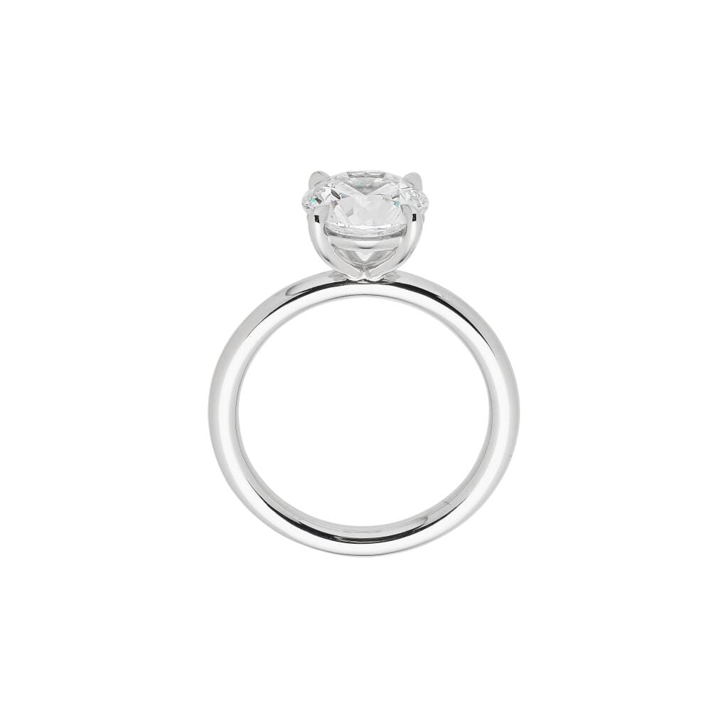 Platinum and 2.09ct Round Brilliant Cut Diamond Engagement Ring