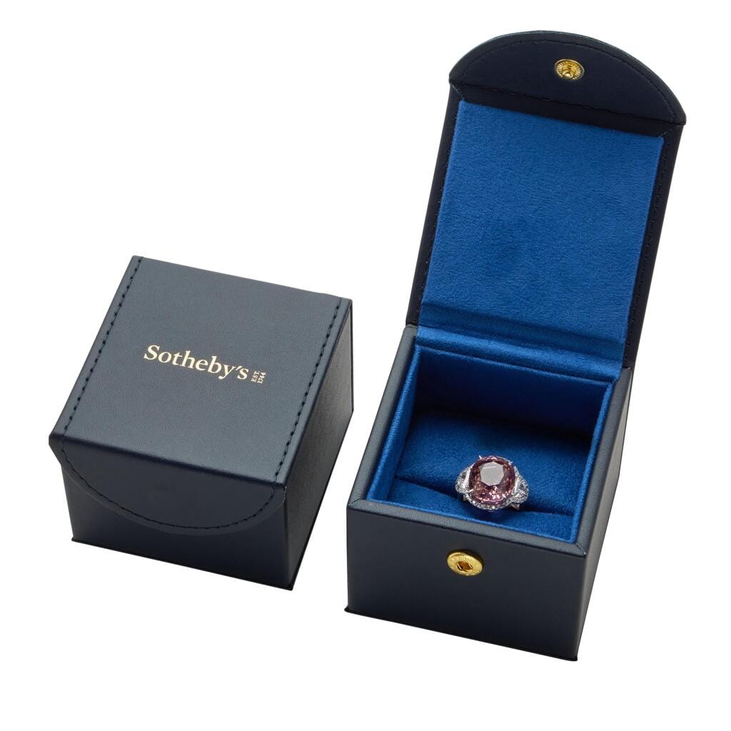 White Gold, 10.30ct Tourmaline and Diamond Ring