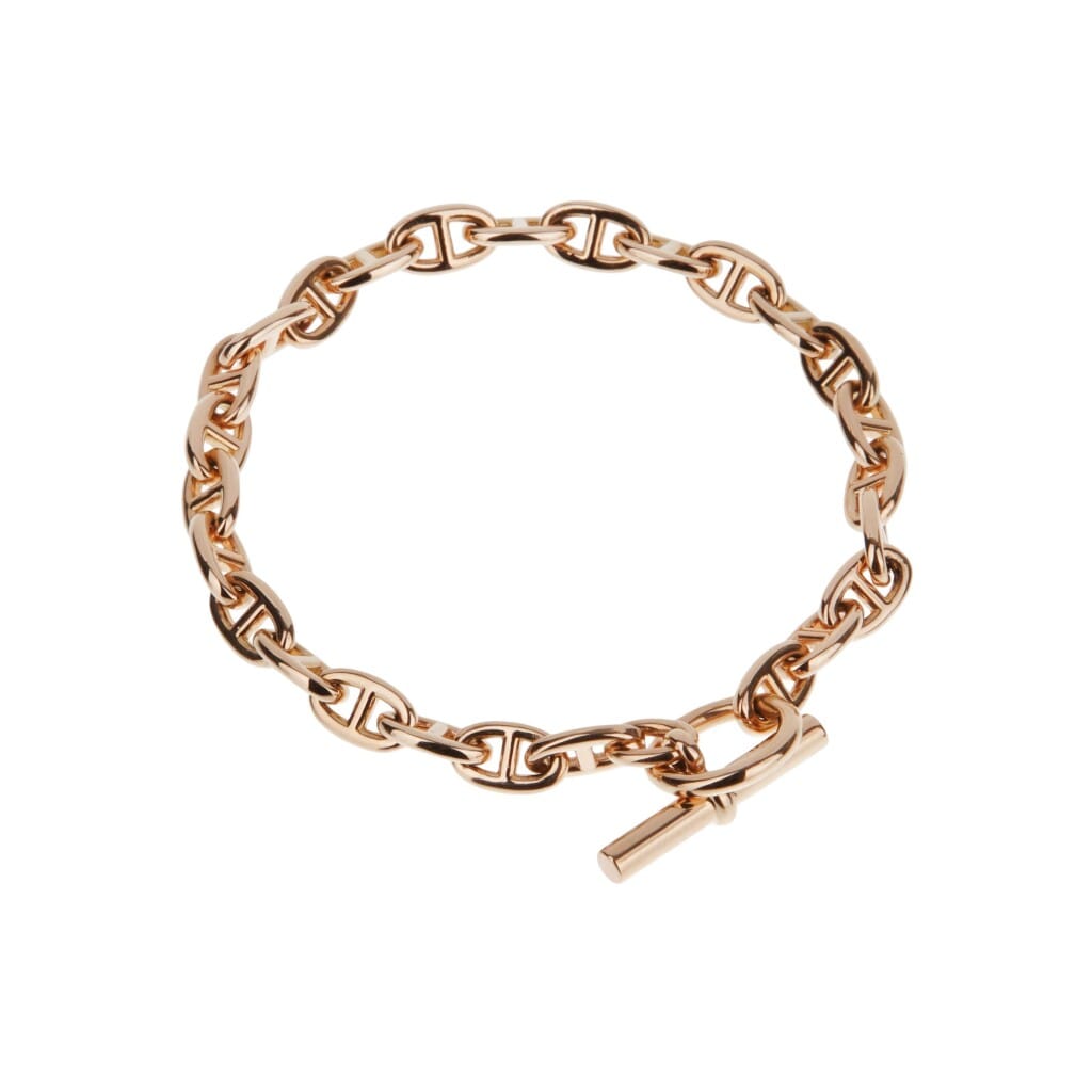 Rose Gold Chaine d'Ancre Bracelet