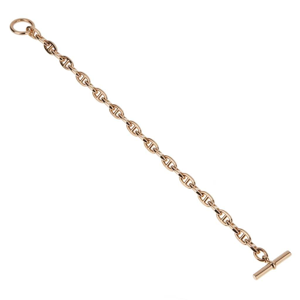 Rose Gold Chaine d'Ancre Bracelet