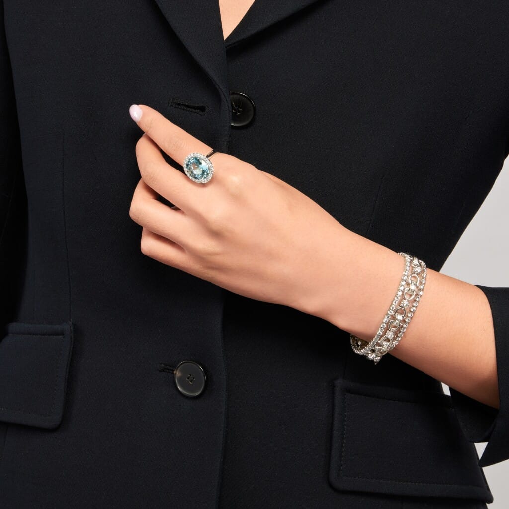 Platinum 4.30ctw Round Brilliant Cut Diamond Tennis Bracelet