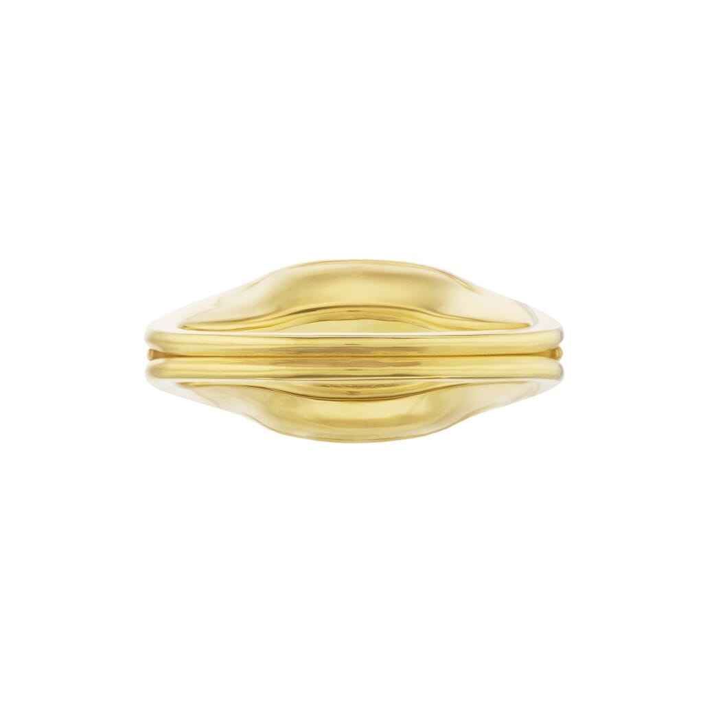 Gold, 4.11ct Cushion Cut Fancy Yellow Diamond and Diamond Ring