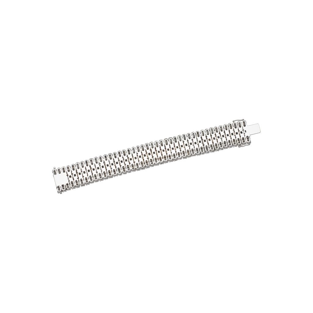 White Gold and Diamond Bracelet