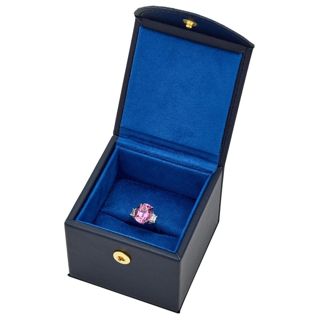Platinum, 5.25ct Tourmaline and Diamond Ring