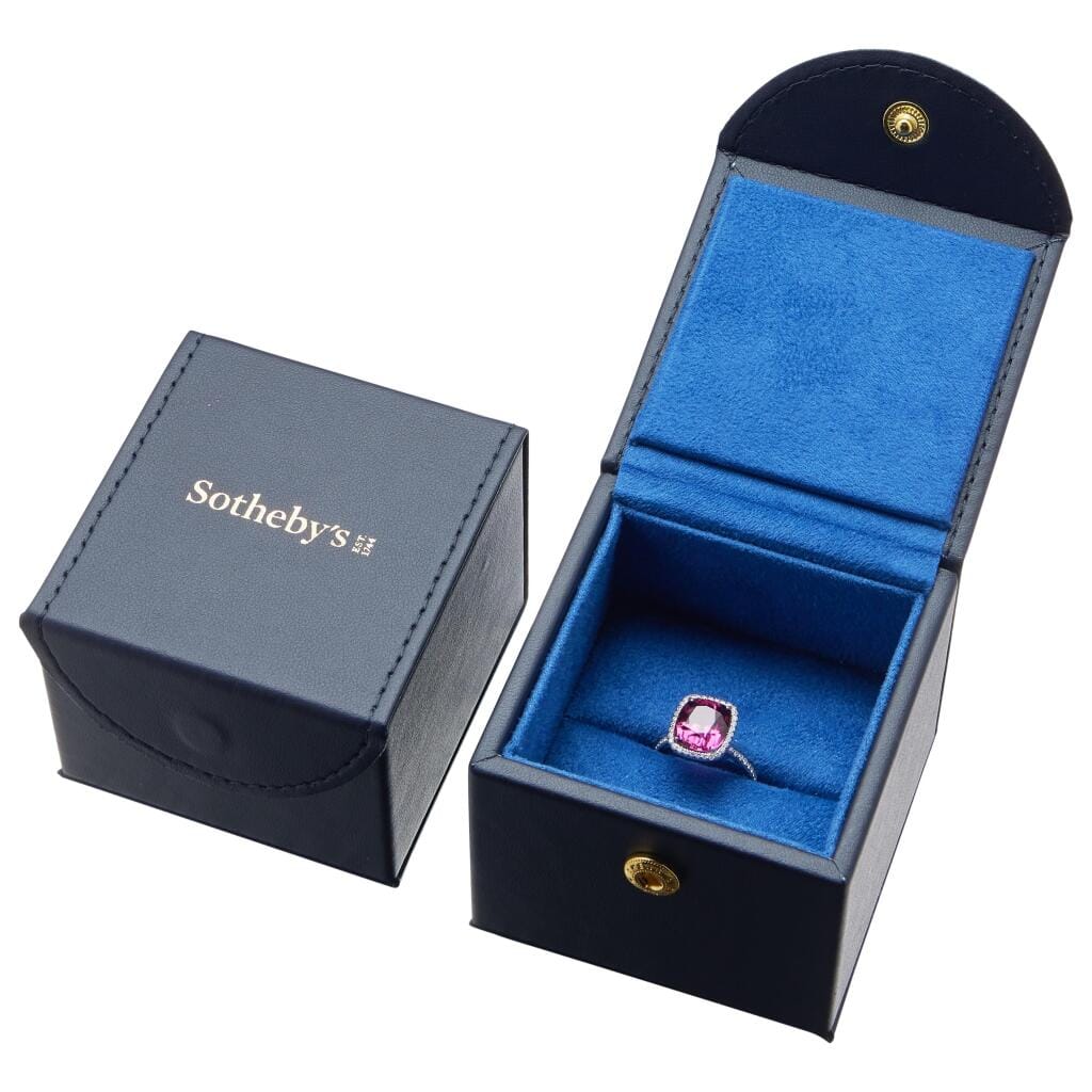 Platinum, 4.15ct Tourmaline and Diamond Ring