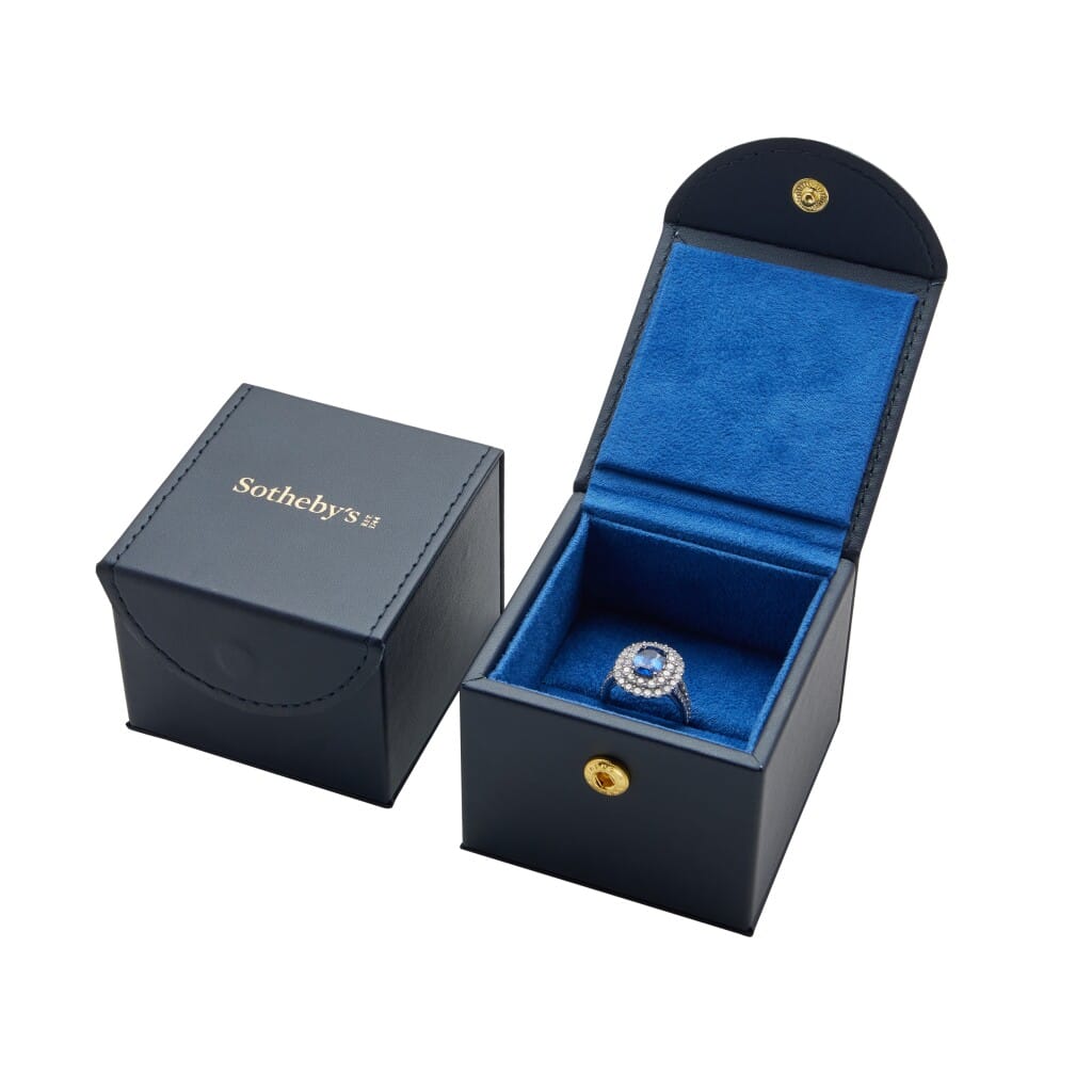 White Gold, 1.75ct Sapphire and Diamond Ring