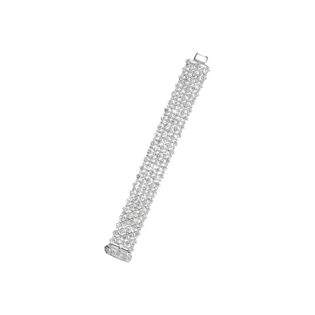 White Gold and Diamond Bracelet