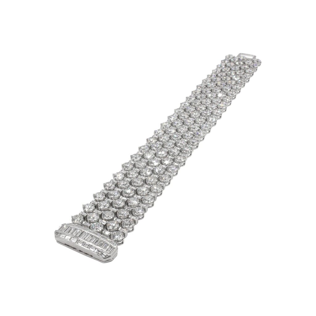 White Gold and Diamond Bracelet