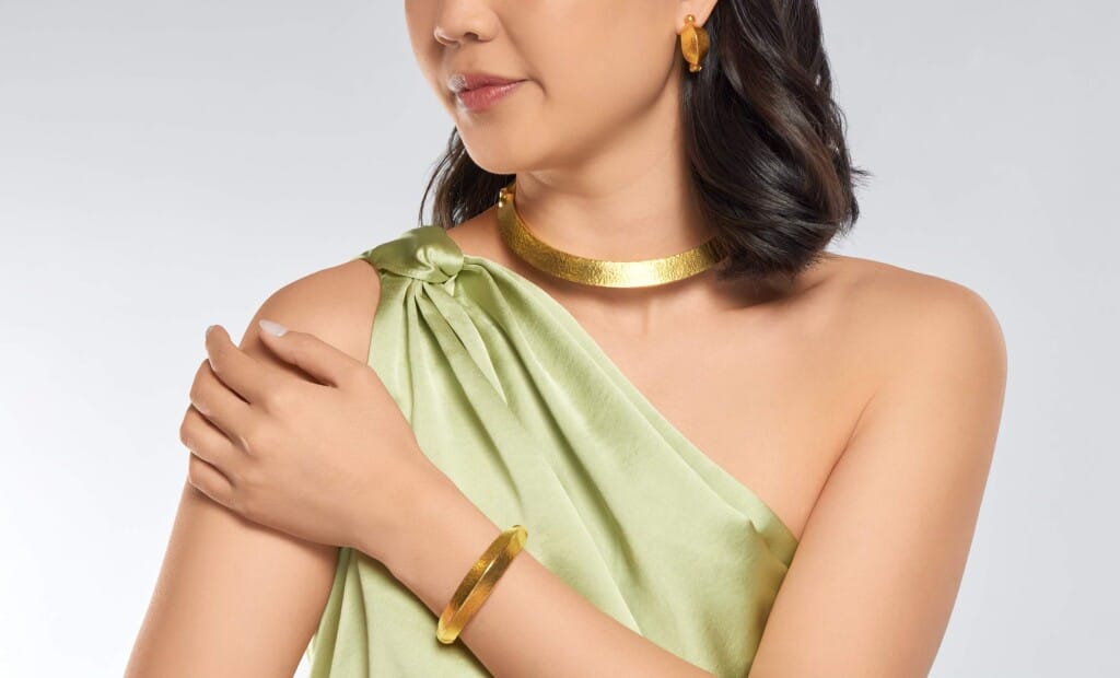 Vintage Gold Cuff Bracelet