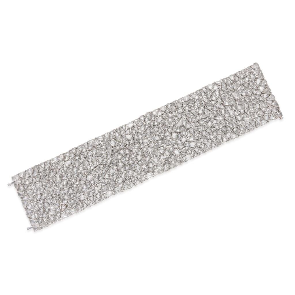 White Gold and Diamond Bracelet