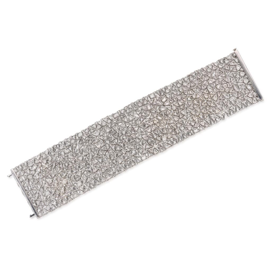 White Gold and Diamond Bracelet