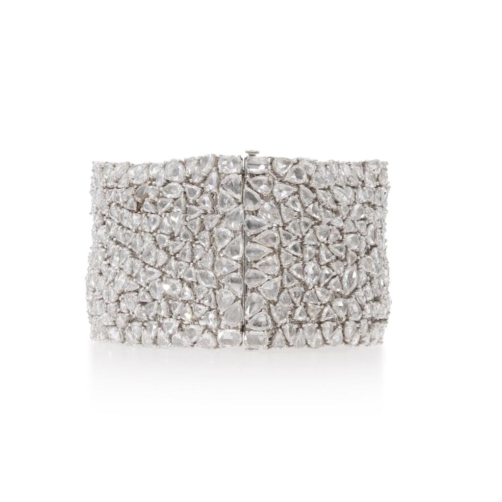 White Gold and Diamond Bracelet