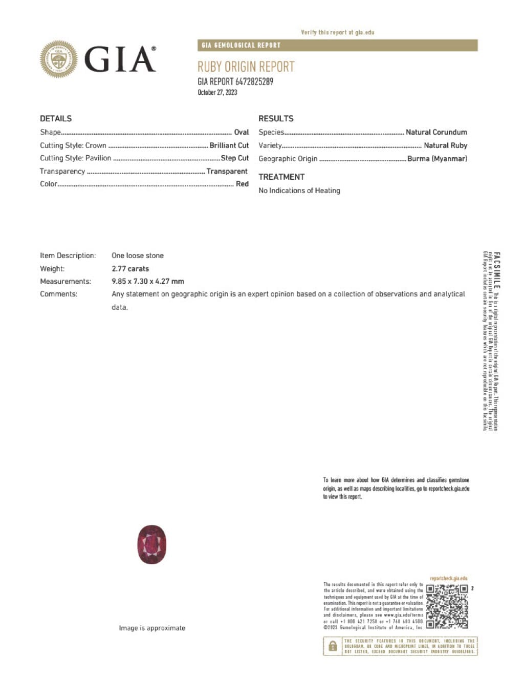 White Gold, 5.02ctw Burmese Ruby and Diamond Earrings