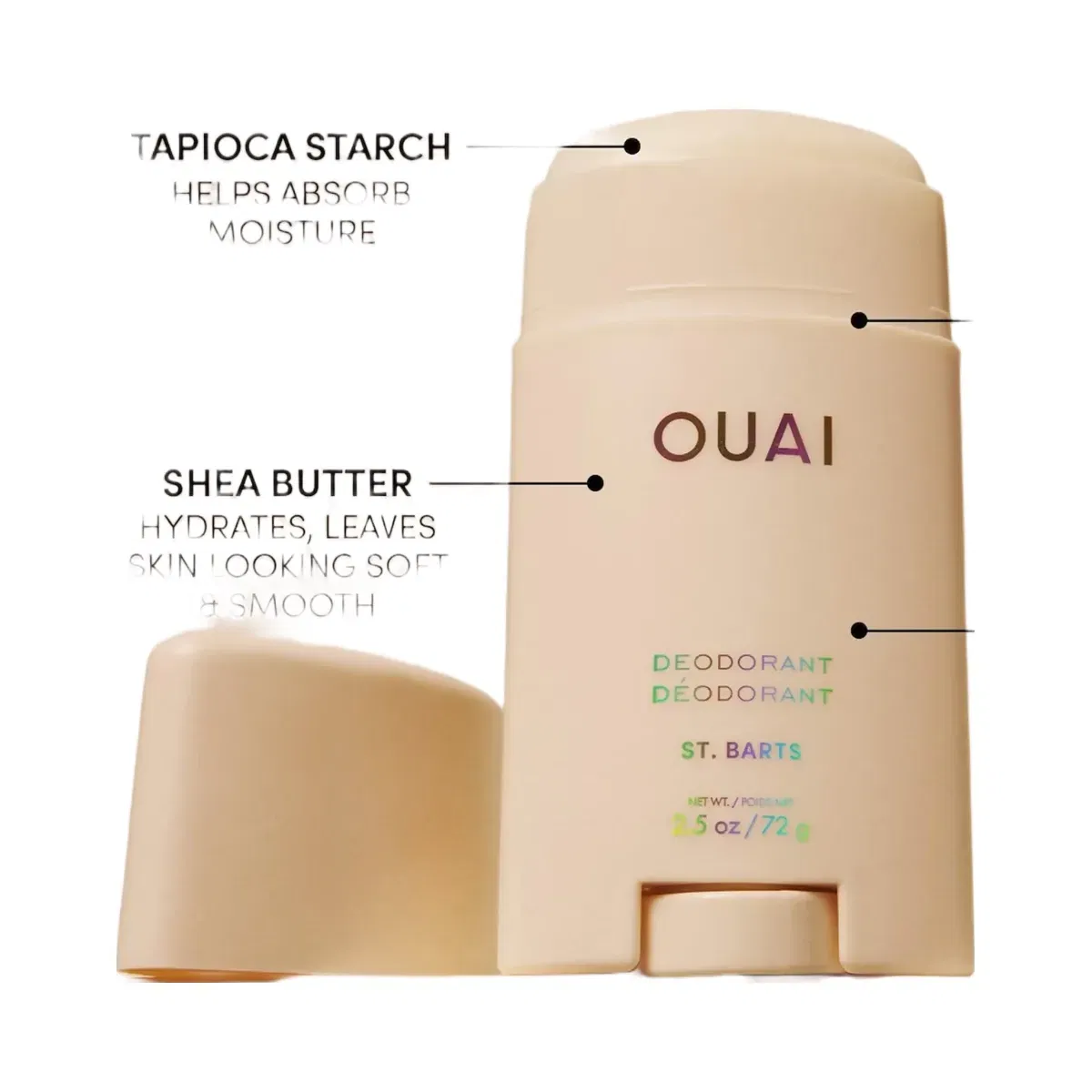 OUAI Deodorant St. Barts Scent