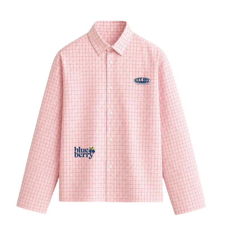 City Off Domes Blue Orchard Shirt Pink