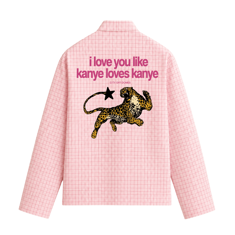 City Off Domes I Love Kanye Pink Shirt