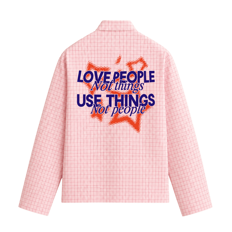 City Off Domes Use Things Wisely Shirt Pink
