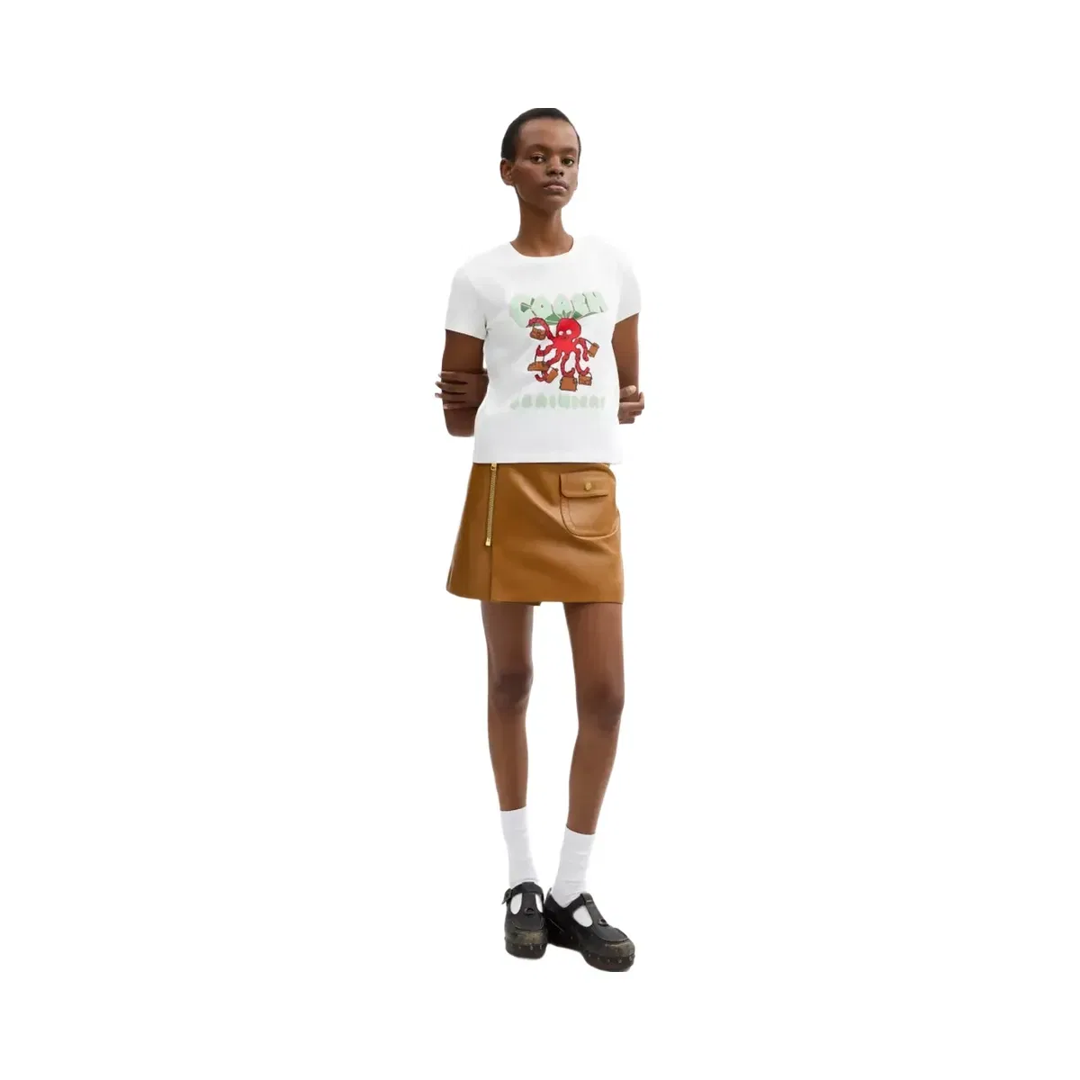 Coach x Brain Dead Octopus 90's T-Shirt in White
