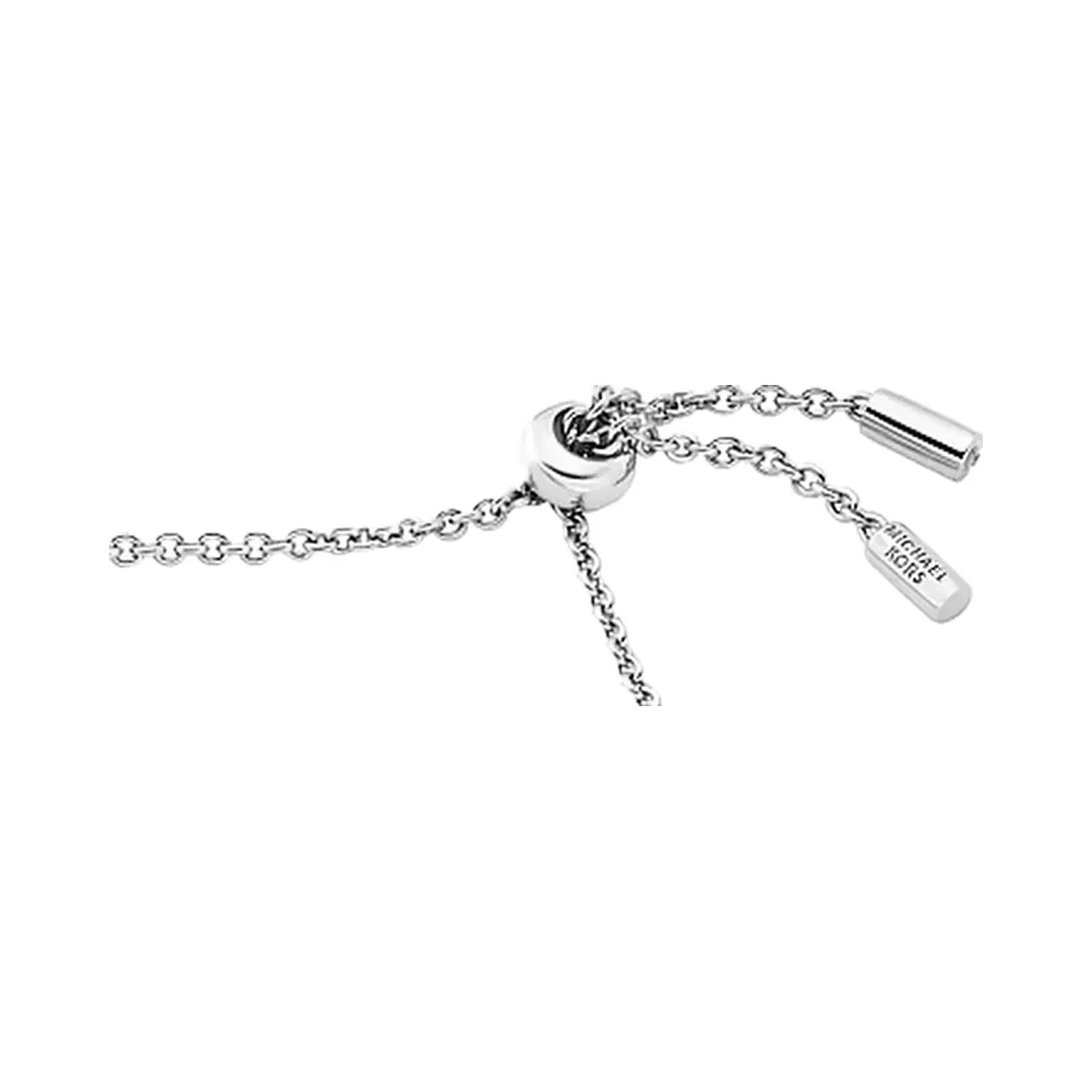 Michael Kors Knotted Heart Bracelet Silver
