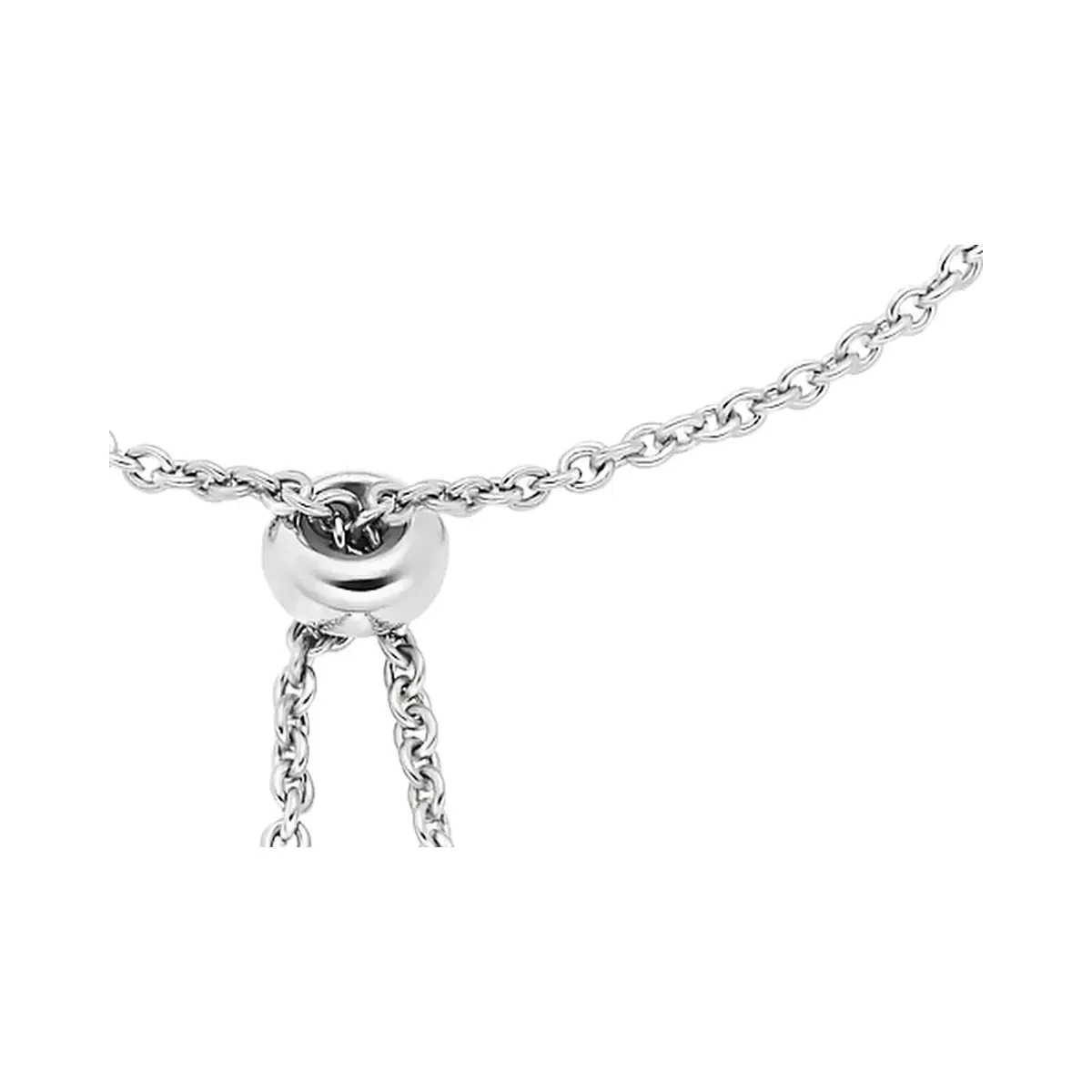 Michael Kors Knotted Heart Bracelet Silver