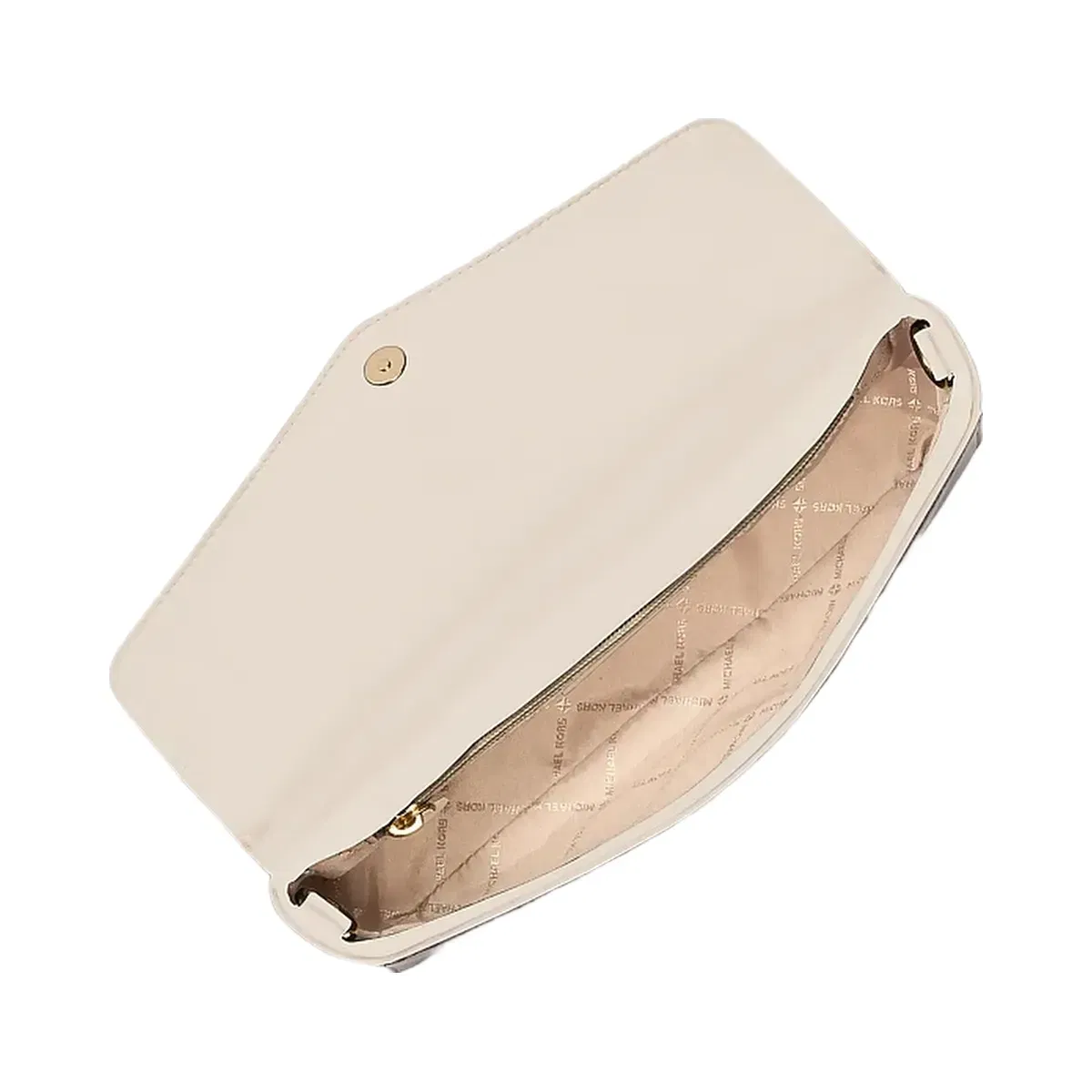 Michael Kors Kacey Medium Signature Logo Shoulder Bag Lt Crm Multi