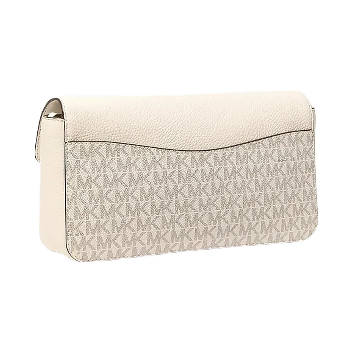 Michael Kors Kacey Medium Signature Logo Shoulder Bag Lt Crm Multi
