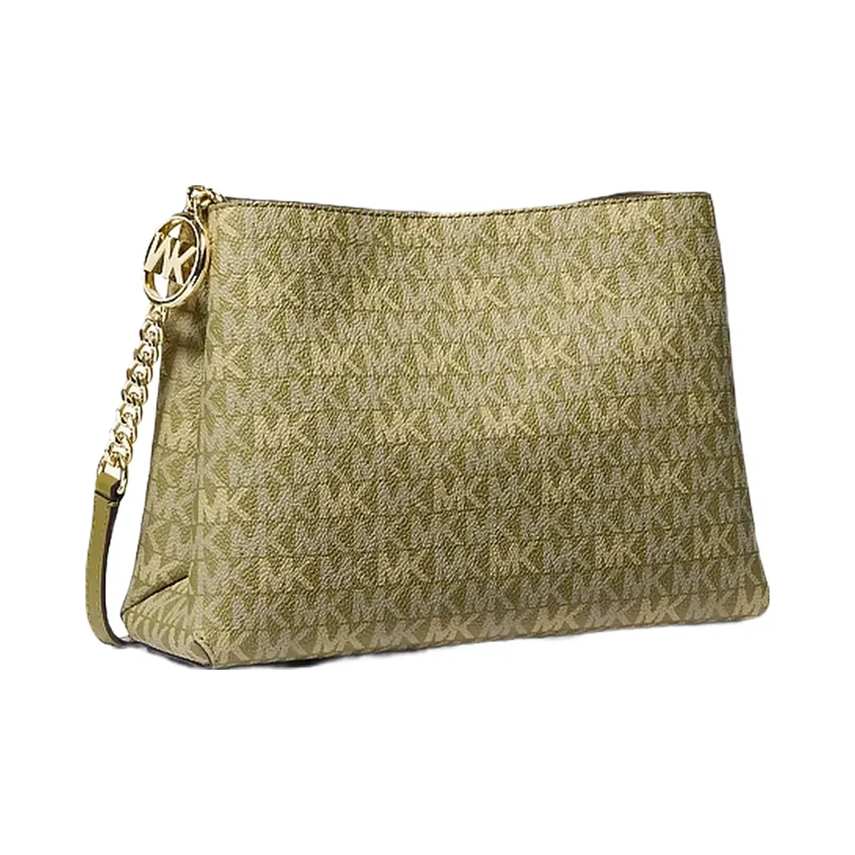 Michael Kors Christina Small Signature Logo Crossbody Bag Oregano