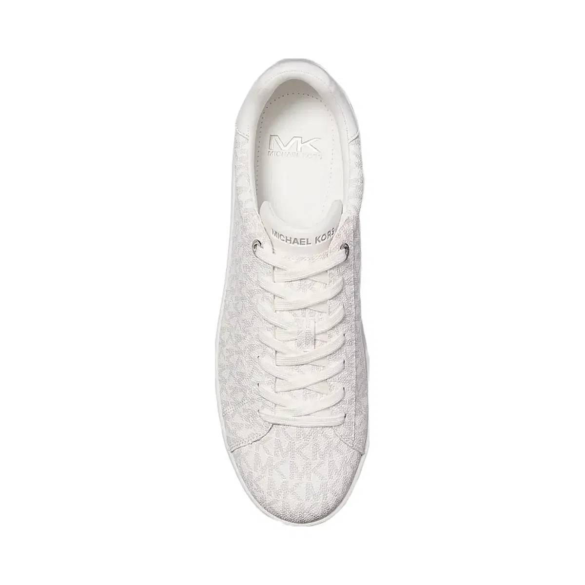 Michael Kors Jacob Signature Logo Sneaker Bright Wht