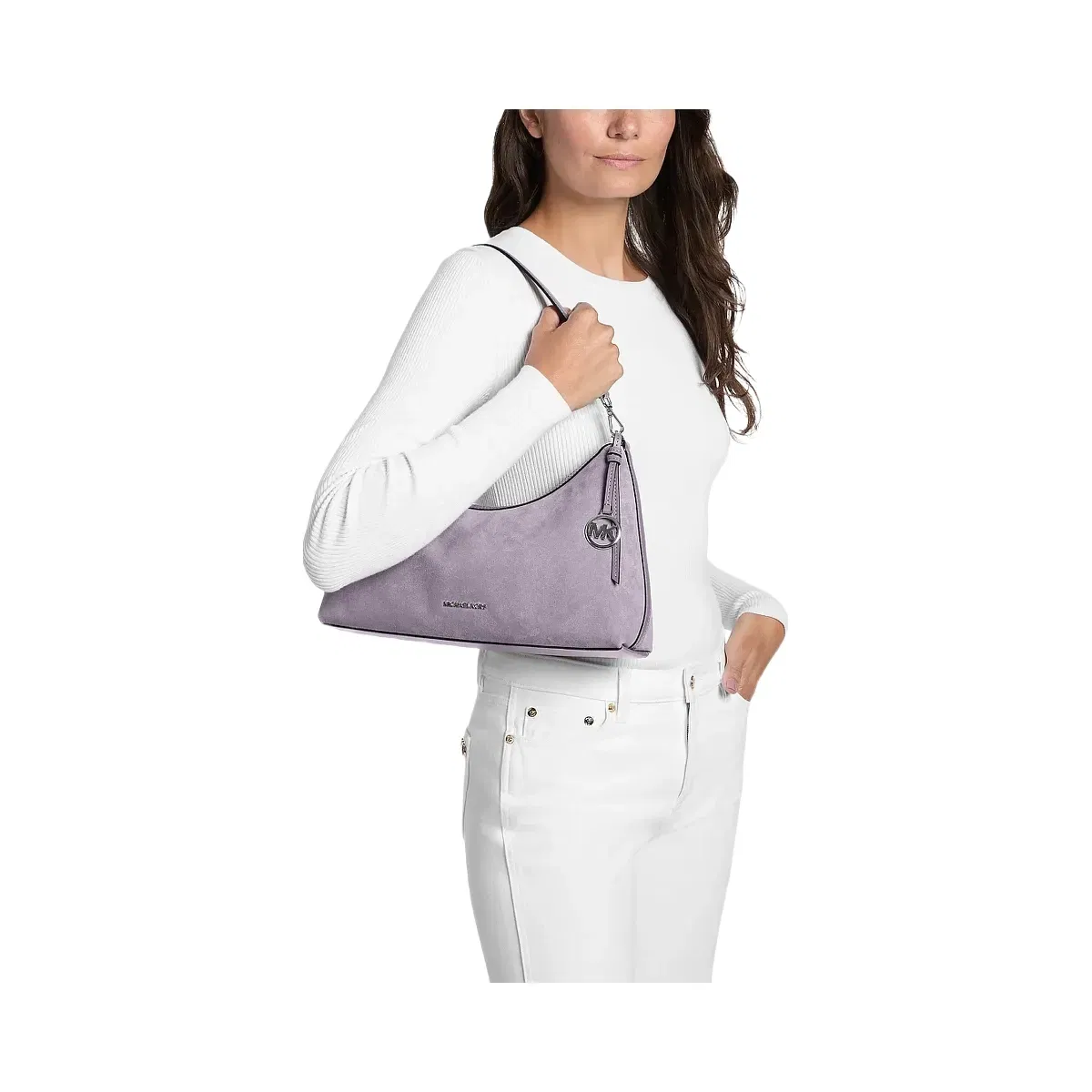 Michael Kors Sammy Medium Convertible Shoulder Bag Lilac