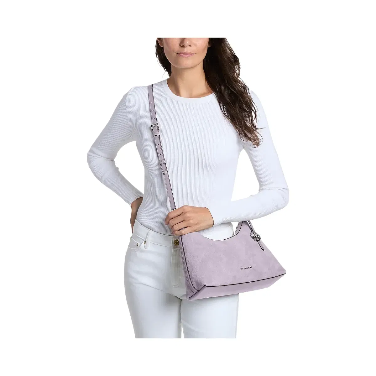 Michael Kors Sammy Medium Convertible Shoulder Bag Lilac