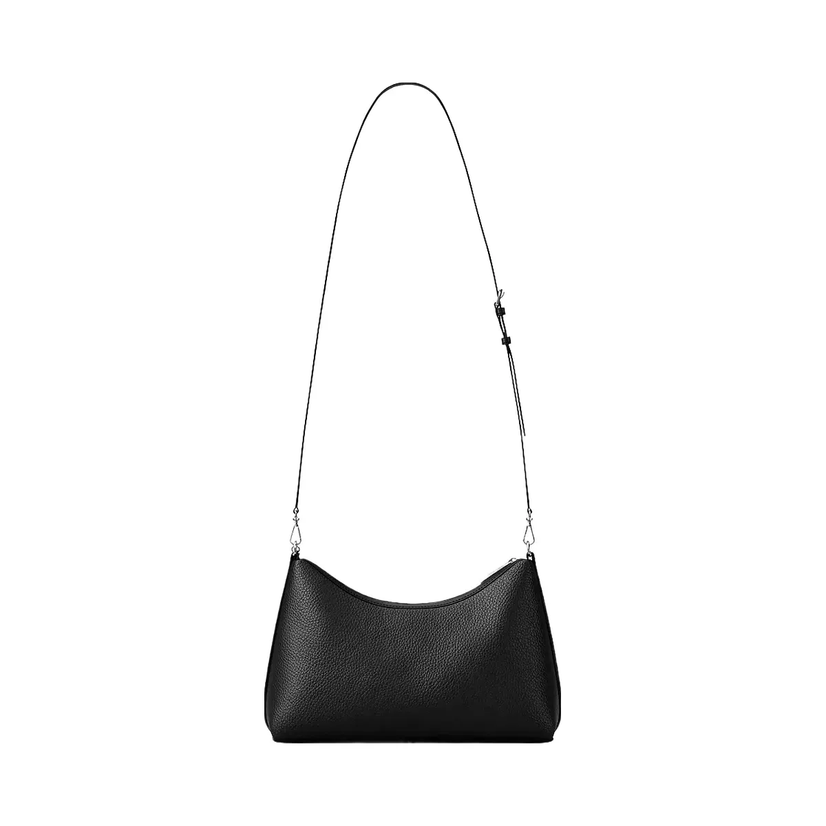 Michael Kors Sammy Medium Pebbled Leather Convertible Shoulder Bag Black