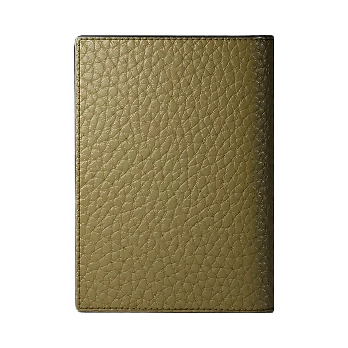 Michael Kors Cooper Pebbled Leather Bi-Fold Card Case Oregano