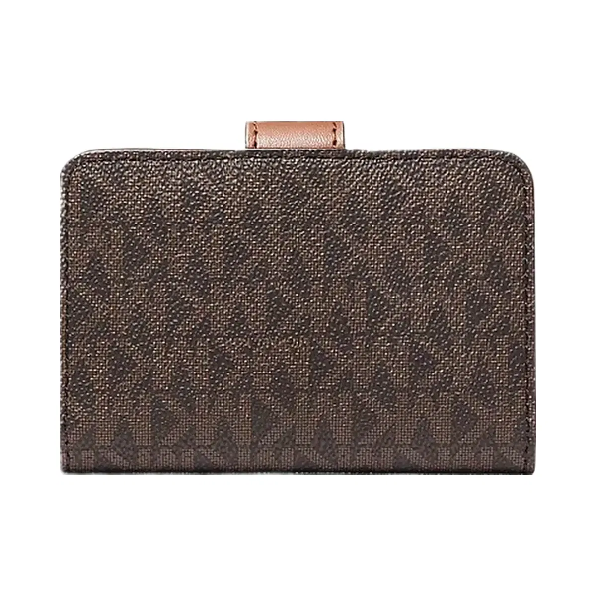 Michael Kors Jet Set Travel Small Signature Logo Billfold Wallet Brown
