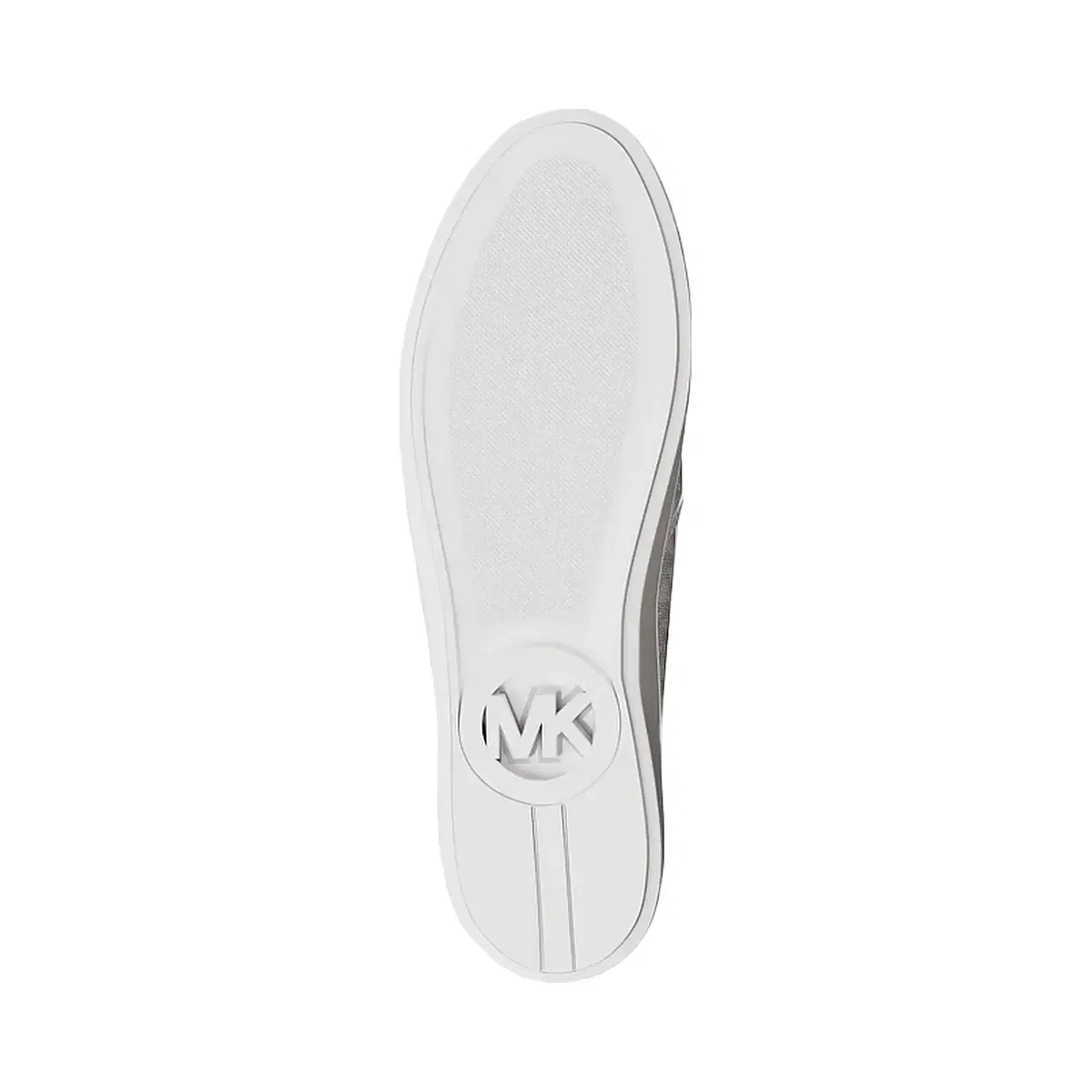 Michael Kors Teddi Signature Logo Slip-On Sneaker Bright Wht