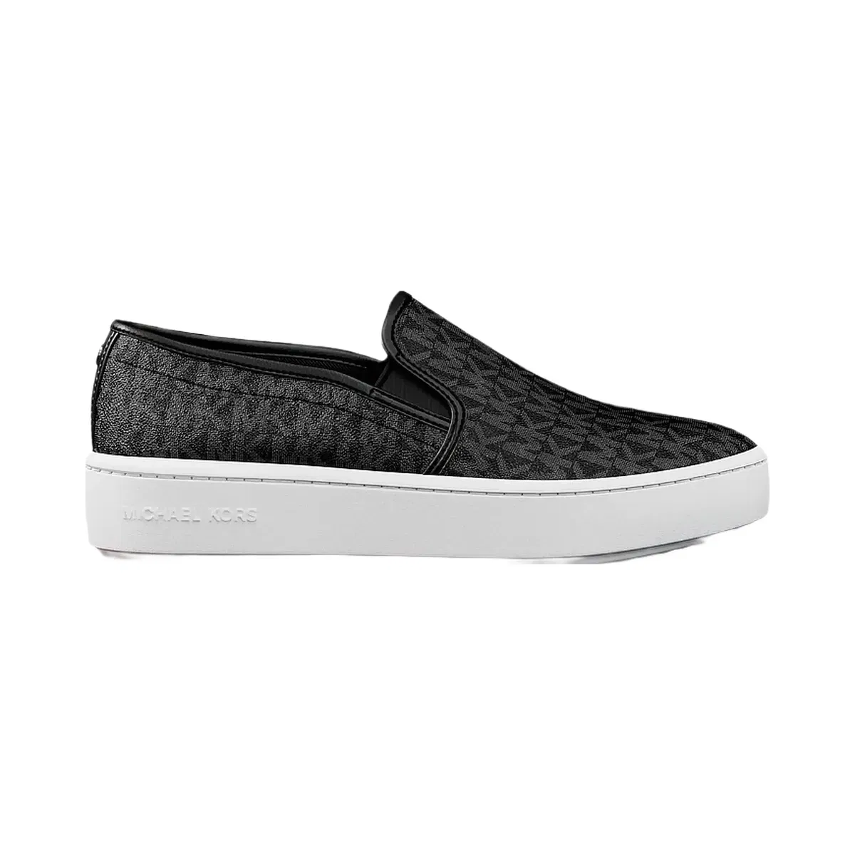 Michael Kors Teddi Signature Logo Slip-On Sneaker Black