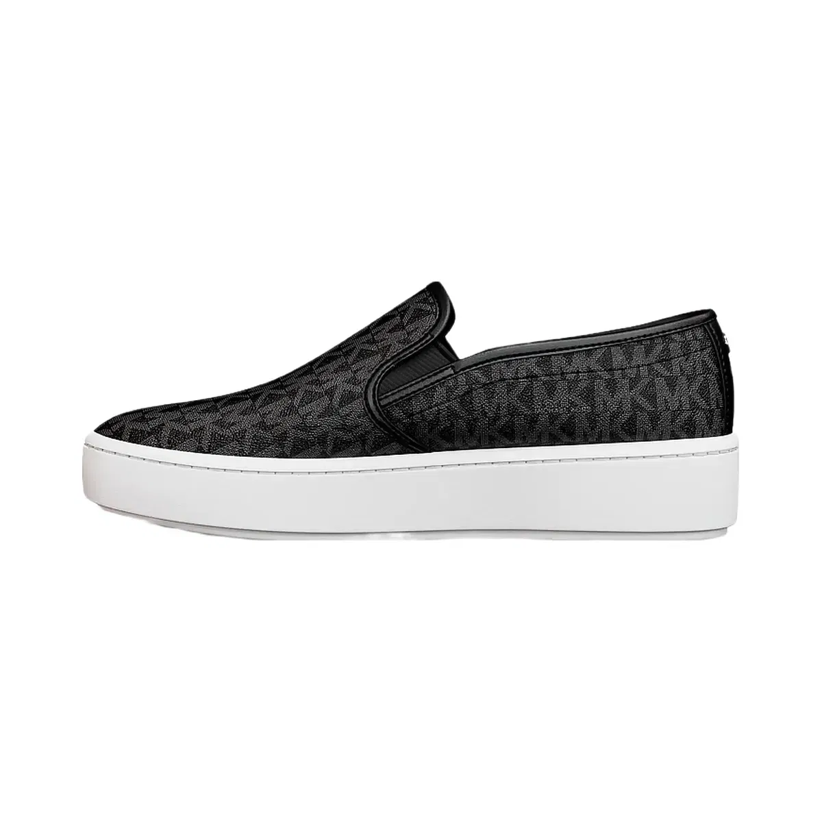 Michael Kors Teddi Signature Logo Slip-On Sneaker Black