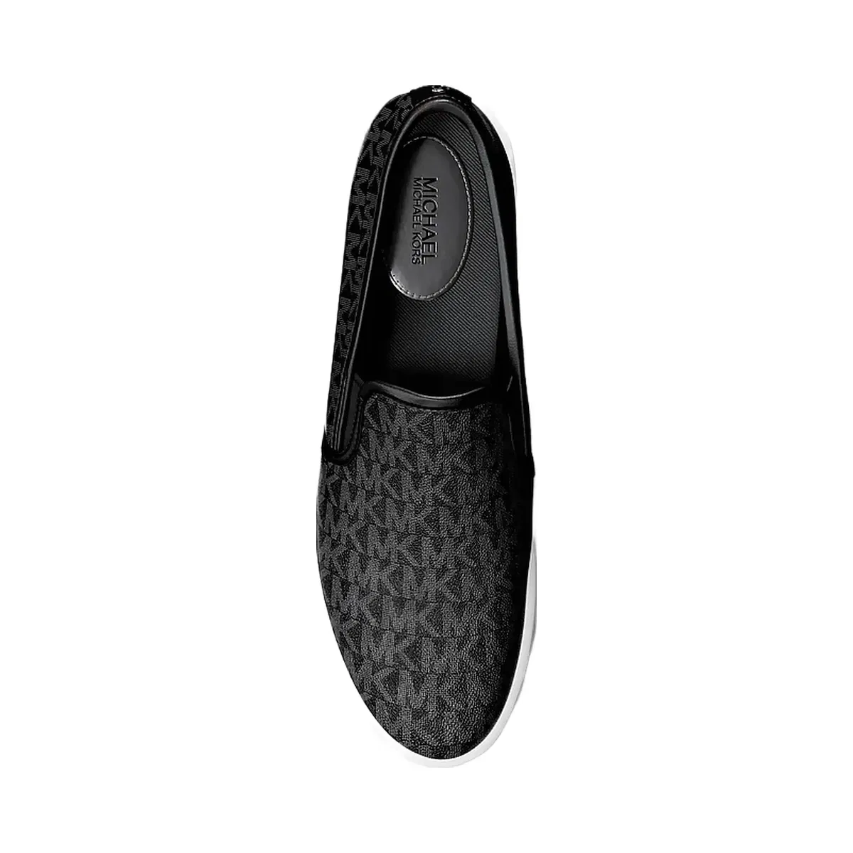 Michael Kors Teddi Signature Logo Slip-On Sneaker Black