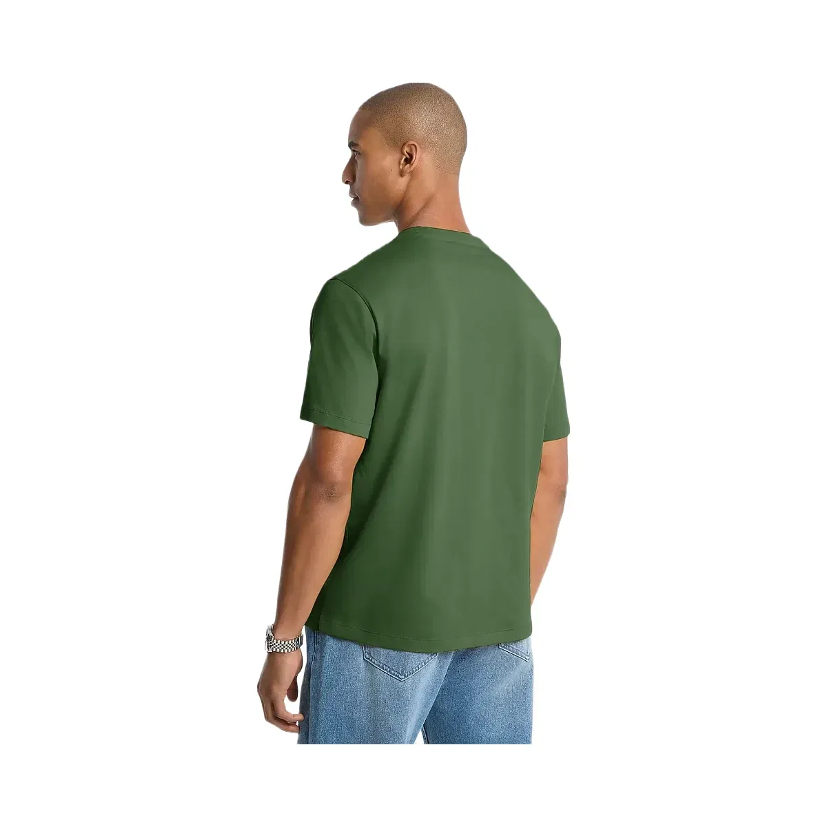 Michael Kors Logo Cotton T-shirt Amazon Green