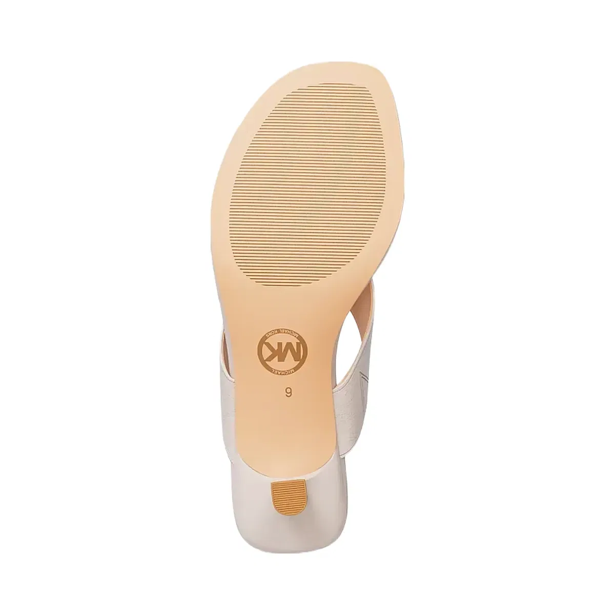 Michael Kors Anneka Patent Thong Sandal Lt Cream