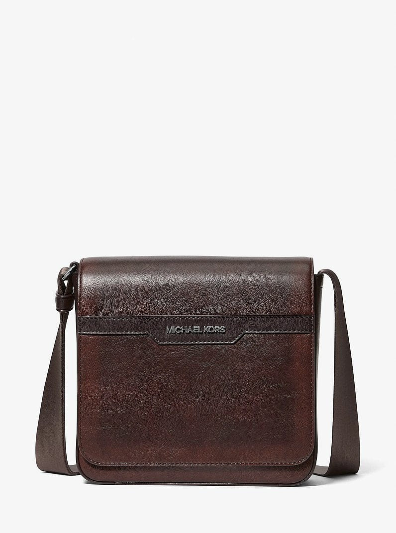 Michael Kors Cooper Flap Crossbody Bag Chocolate