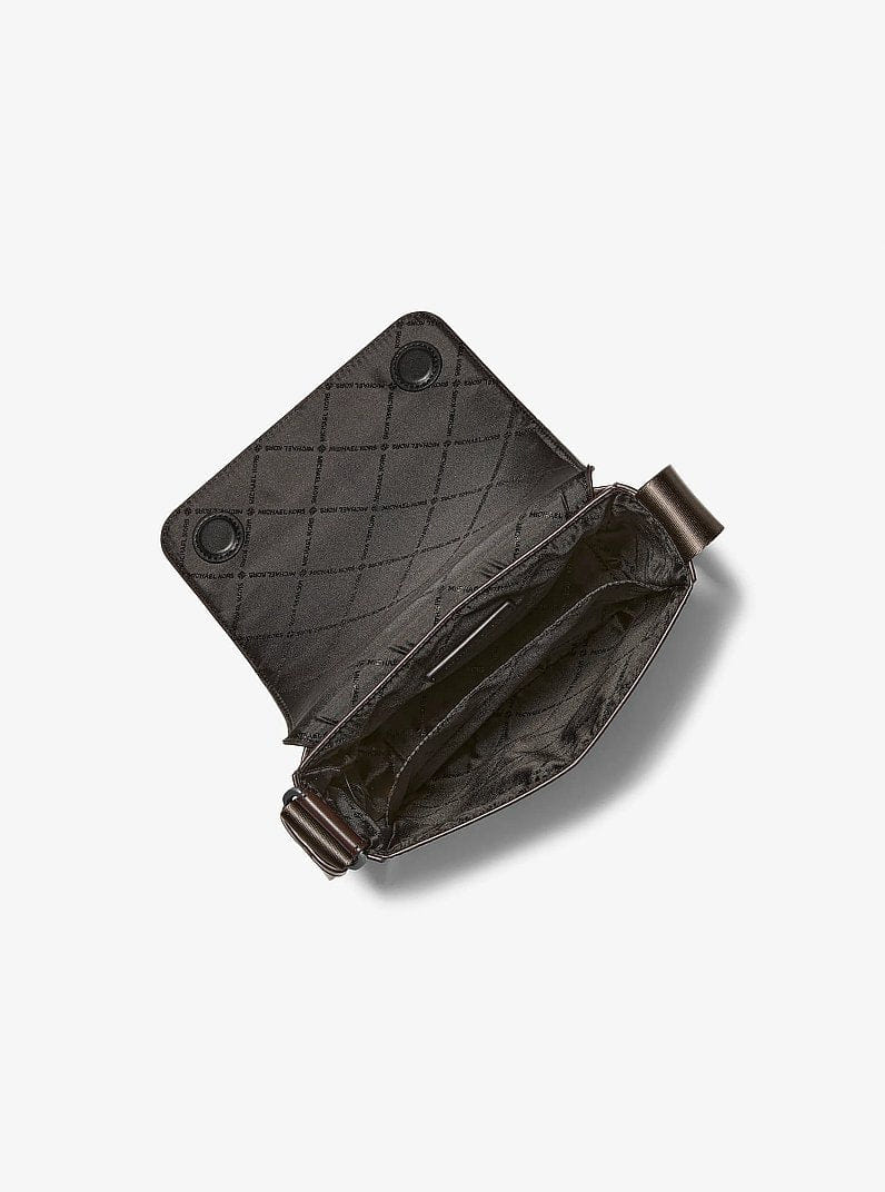 Michael Kors Cooper Flap Crossbody Bag Chocolate