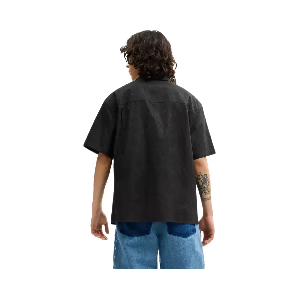 Coach x Brain Dead Signature Camp Shirt in Black