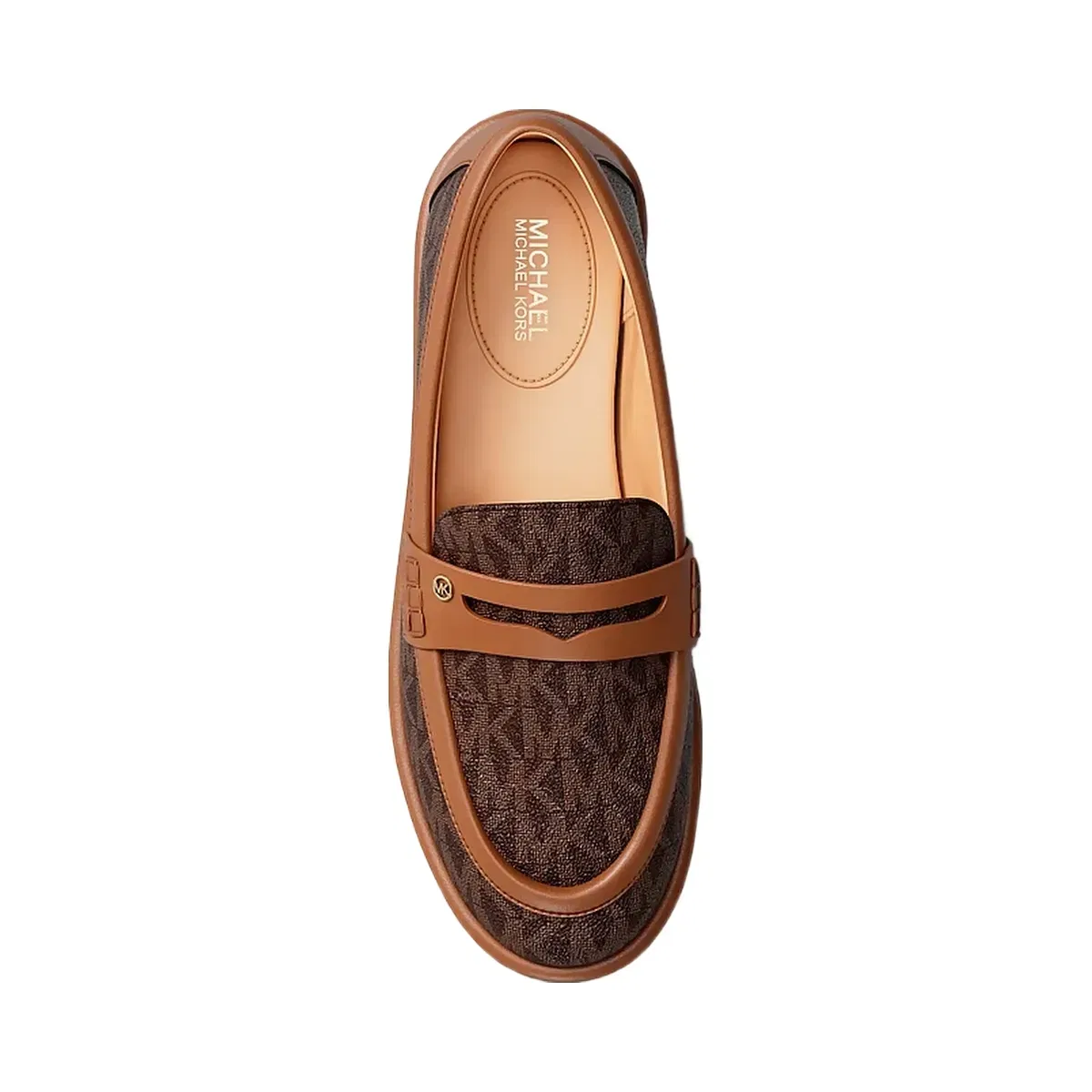 Michael Kors Bree Signature Logo Loafer Brown Multi
