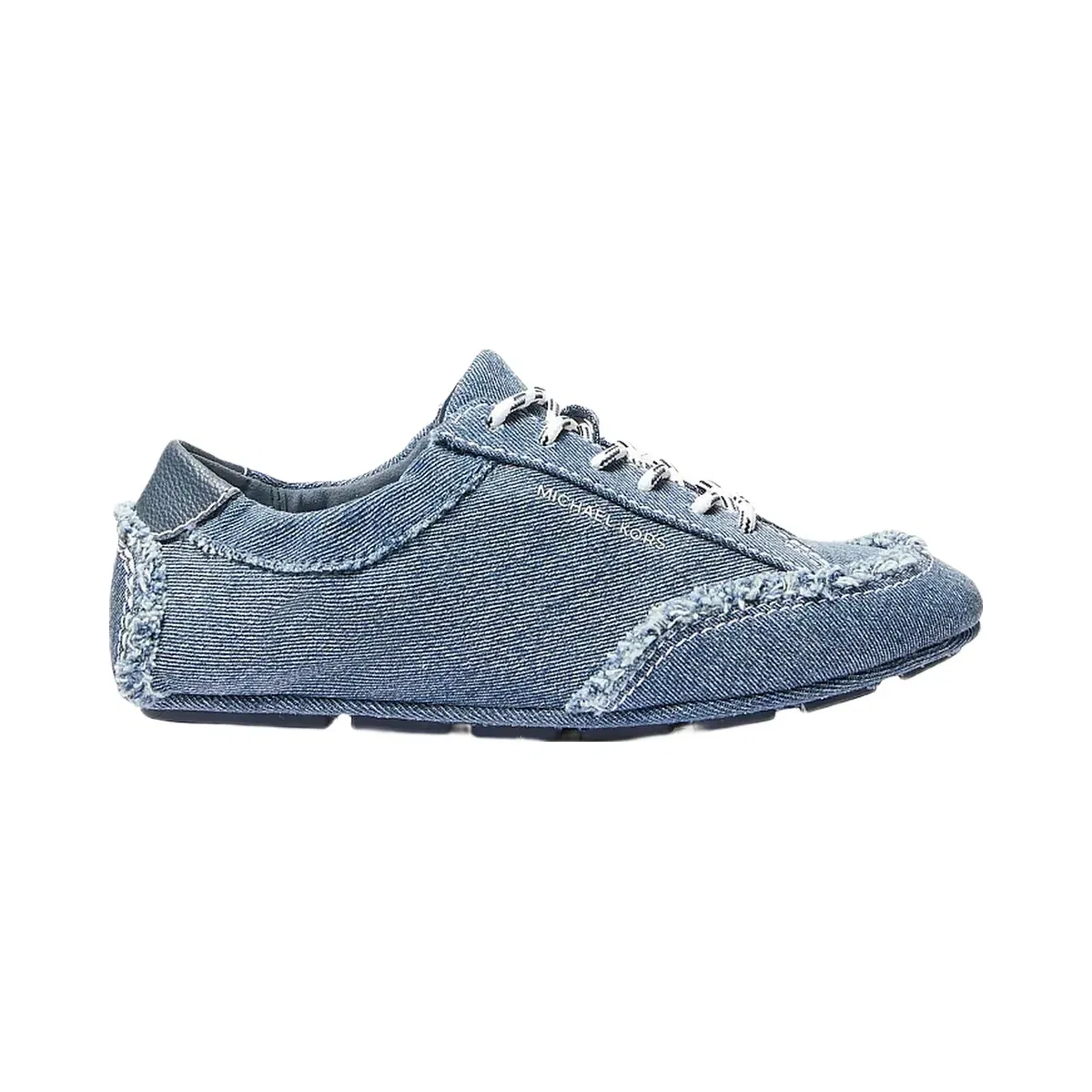 Michael Kors Susie Denim Trainer Dk Vt Bluwsh