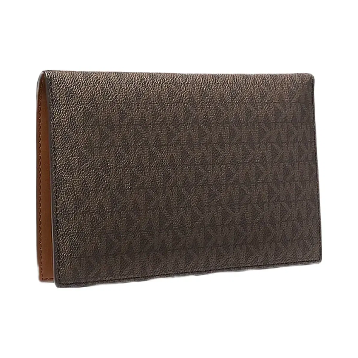 Michael Kors Jet Set Travel Signature Logo 2-in-1 Clutch Brown