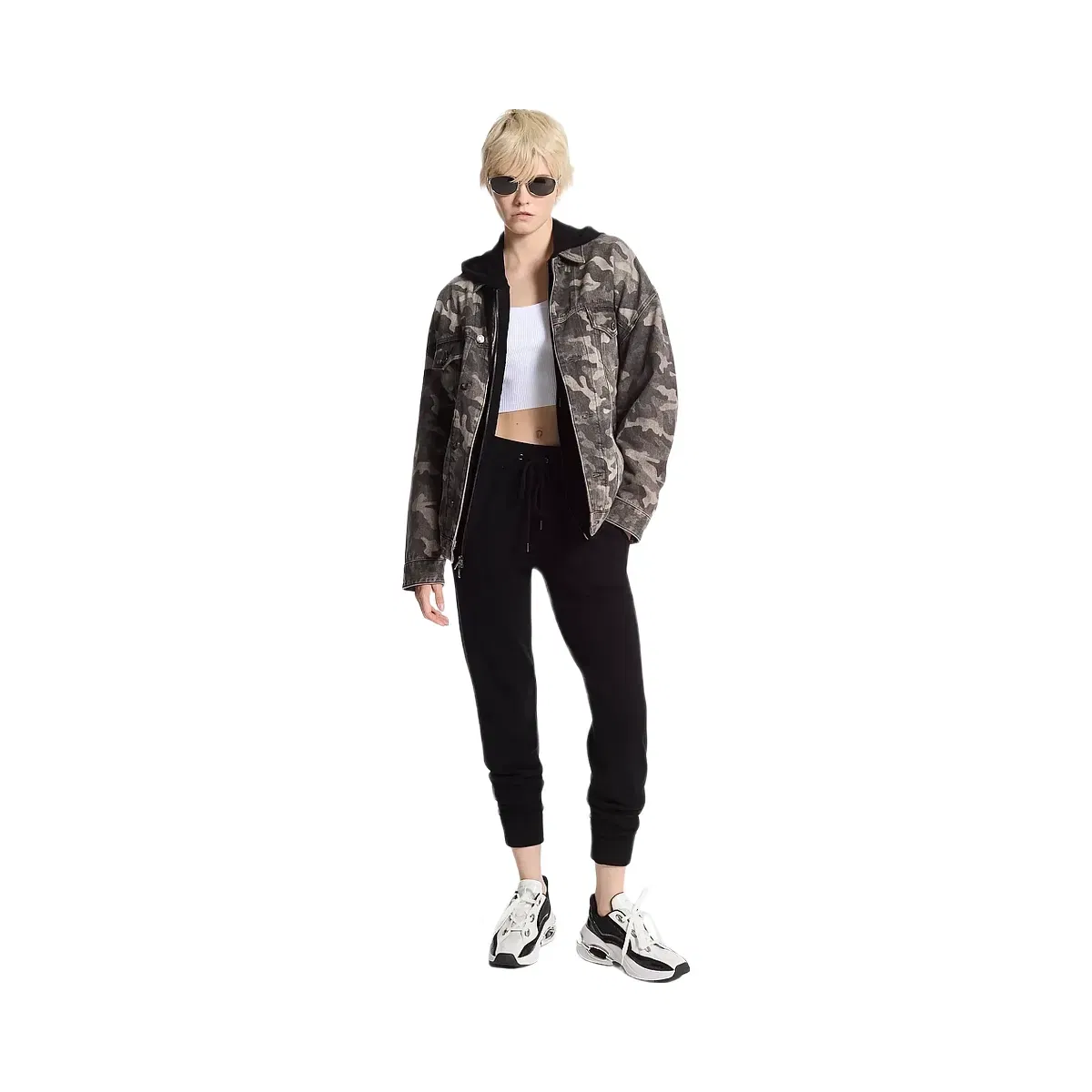 Michael Kors Wool and Cashmere Blend Joggers Black