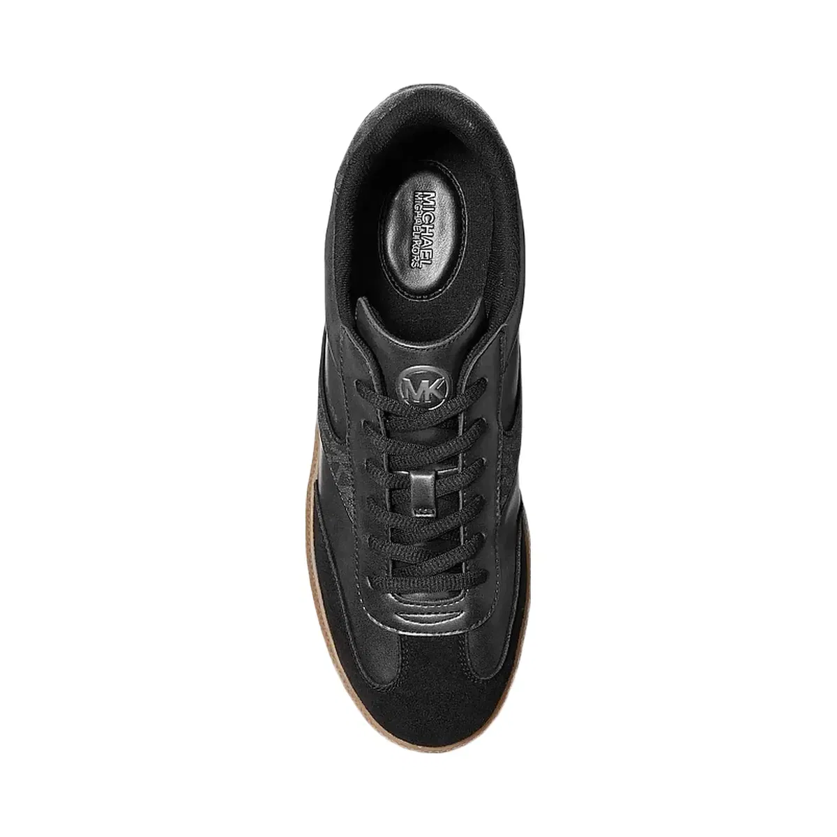 Michael Kors Benny Mixed-Media Sneaker Black
