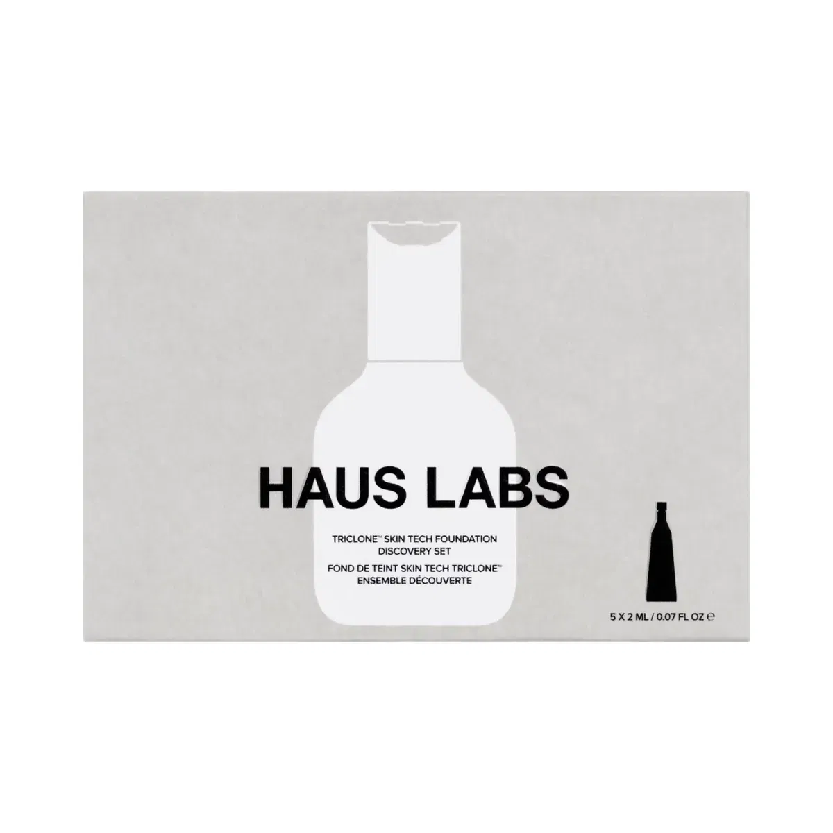 Haus Labs Triclone Skin Tech Foundation Discovery Set Deep