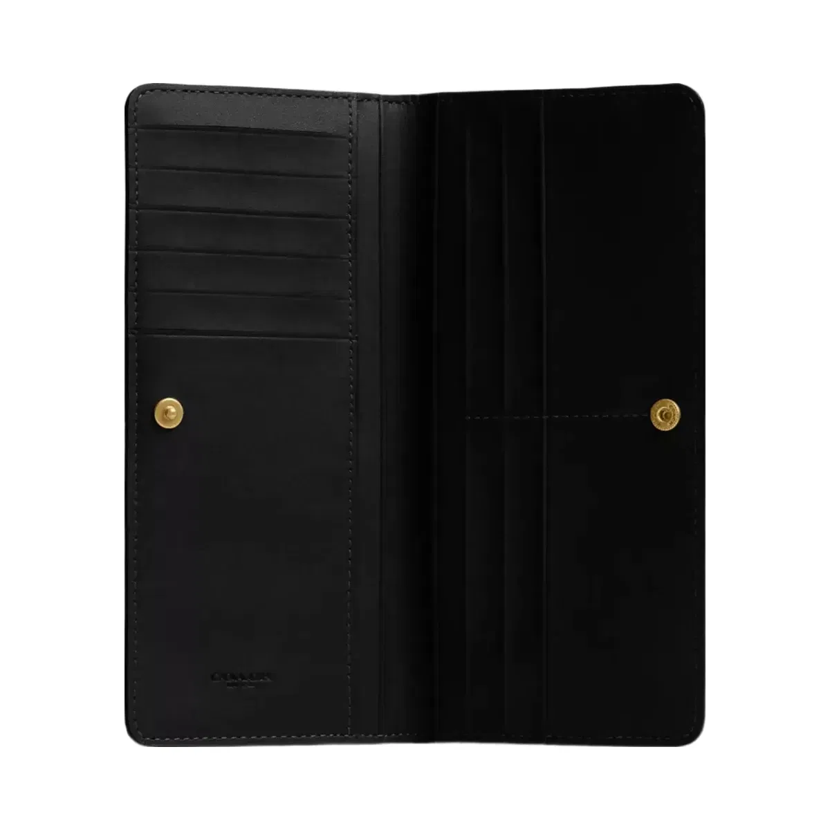Coach Essential Slim Wallet in Brass Black