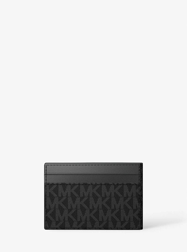Michael Kors Cooper Signature Logo Wallet Black